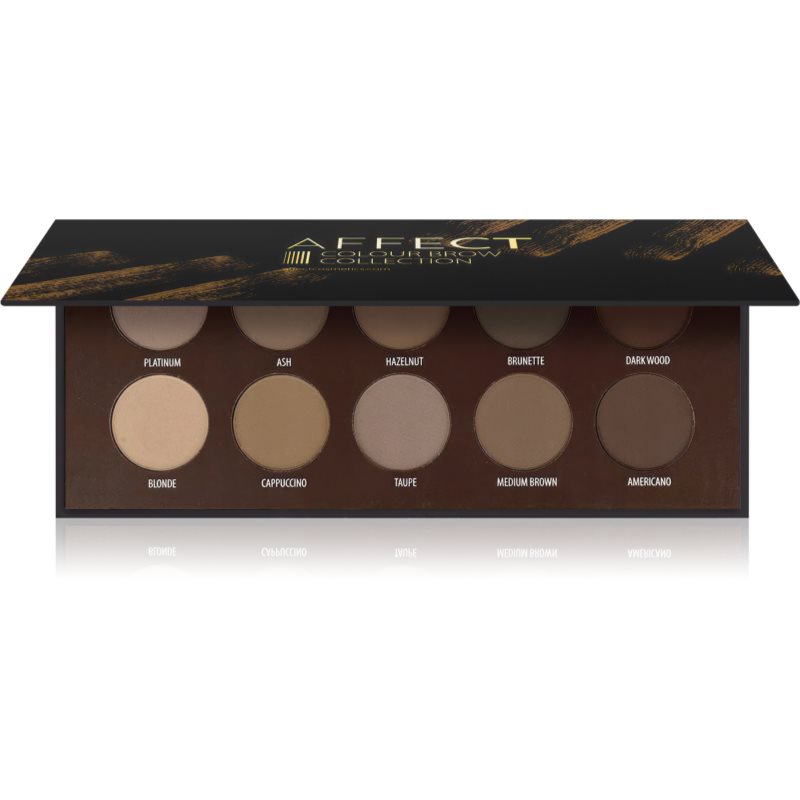 Affect Color Brow Colection paletta a szemöldök sminkeléséhez 10x2 g-Ár