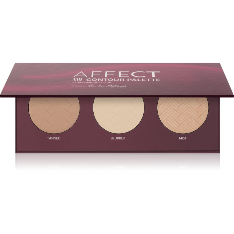 Affect Contour Palette Púderes highlight és kontúr paletta az arcra 3x6 g-Ár