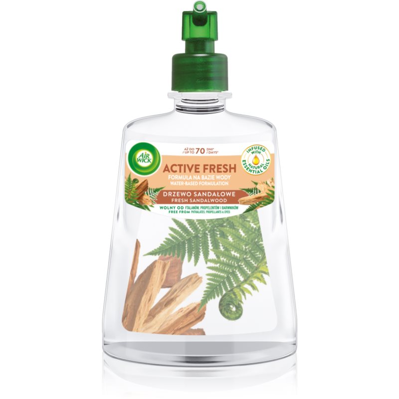 Air Wick Active Fresh Fresh Sandalwood légfrissítő utántöltő 228 ml-Ár