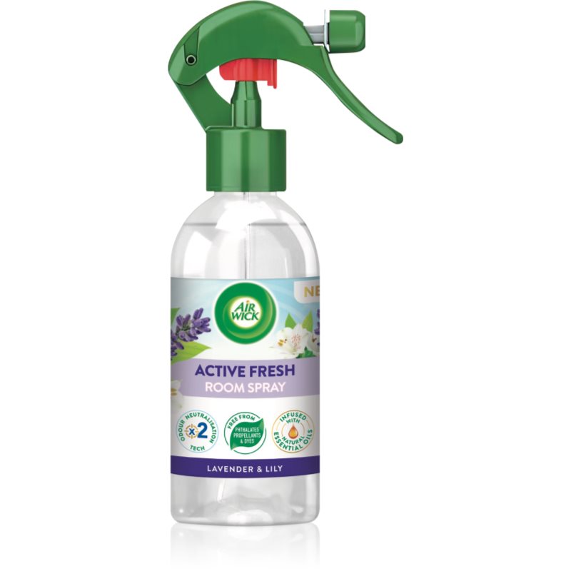 Air Wick Active Fresh Spray Lavender & Lily lakásparfüm levendula illatú 237 ml-Ár