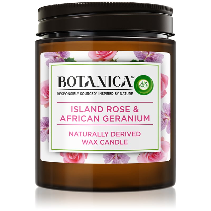Air Wick Botanica Island Rose & African Geranium illatgyertya rózsa illattal 205 g-Ár