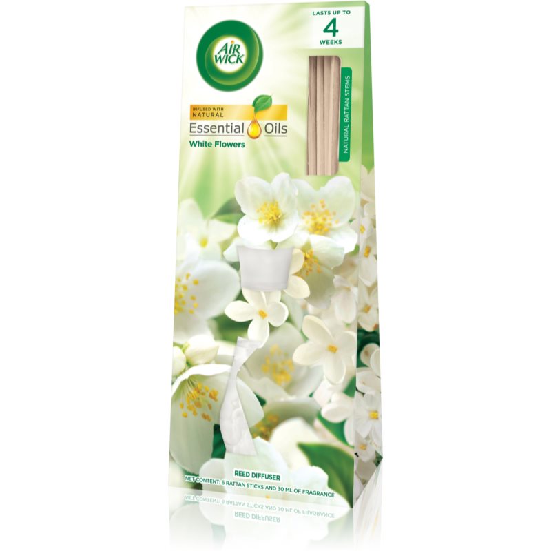 Air Wick Essential Oils White Flowers Aroma diffúzor töltettel 30 ml-Ár