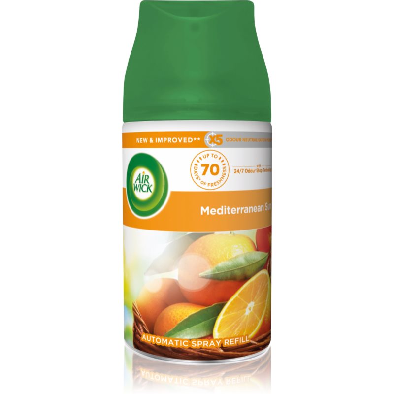 Air Wick Freshmatic Mediterranean Sun légfrissítő utántöltő 250 ml