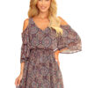 Airy dress with oriental Numoco pattern