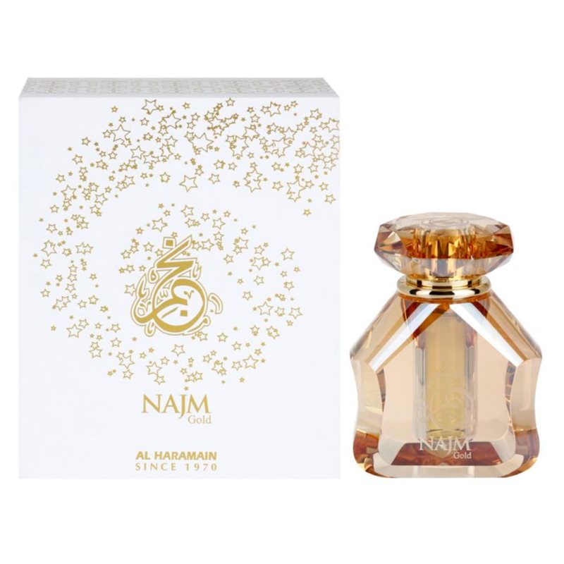 Al Haramain Najm Gold illatos olaj unisex 18 ml-Eredeti