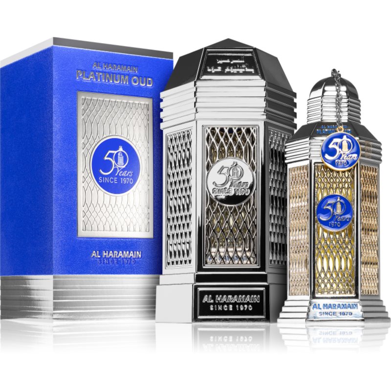 Al Haramain Platinum Oud 50 years Eau de Parfum unisex 100 ml-Ár