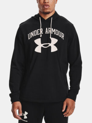 Alatt Armour Mikina RIVÁLIS TERRY BIG LOGO HD-BLK