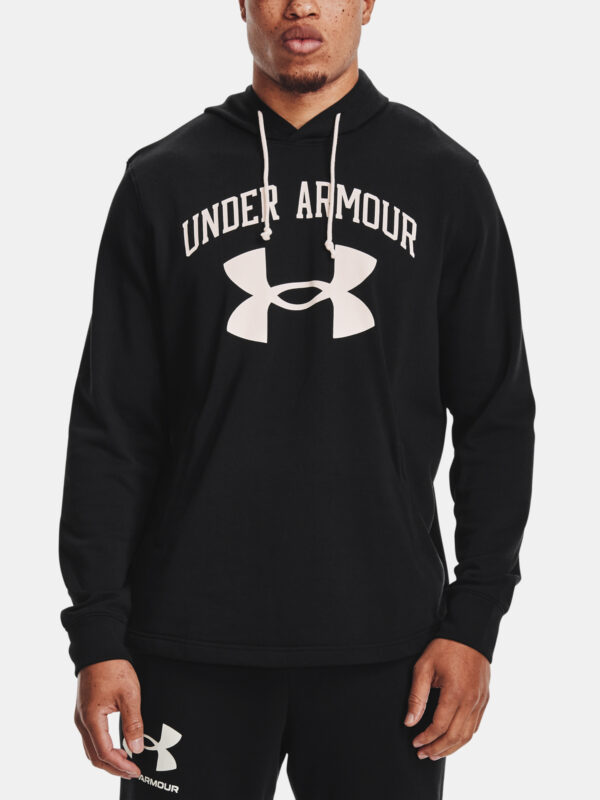 Alatt Armour Mikina RIVÁLIS TERRY BIG LOGO HD-BLK