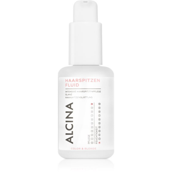 Alcina Color & Blond Hair Tip Fluid hidratáló és erősítő fluid hajvégekre 30 ml-Ár