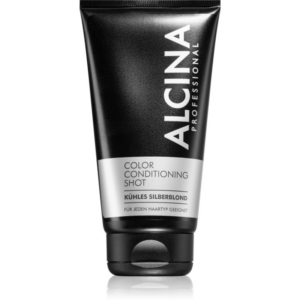 Alcina Color Conditioning Shot Silver tonizáló balzsam a hajszín élénkítéséért árnyalat Cold Silver Blond 150 ml-Eredeti