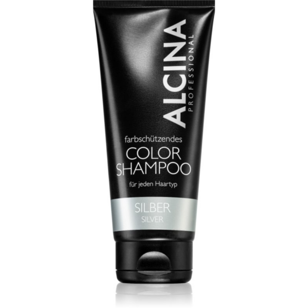 Alcina Color Silver sampon a szőke hideg árnyalataiért 200 ml-Eredeti