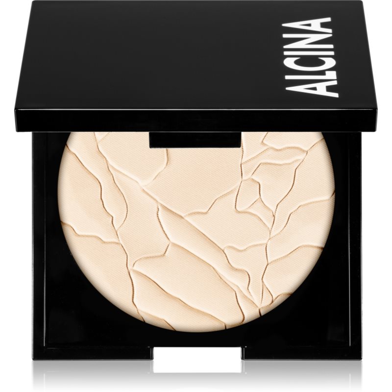 Alcina Decorative Matt Sensation 2 az 1-ben kompakt púder és alapozó árnyalat Light 9 g-Eredeti