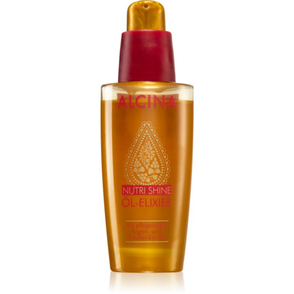 Alcina Nutri Shine olajos elixír a csillogó és sima hajért 50 ml-Eredeti
