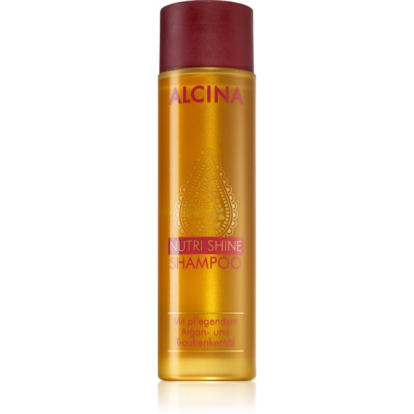 Alcina Nutri Shine tápláló sampon Argán olajjal 250 ml-Eredeti