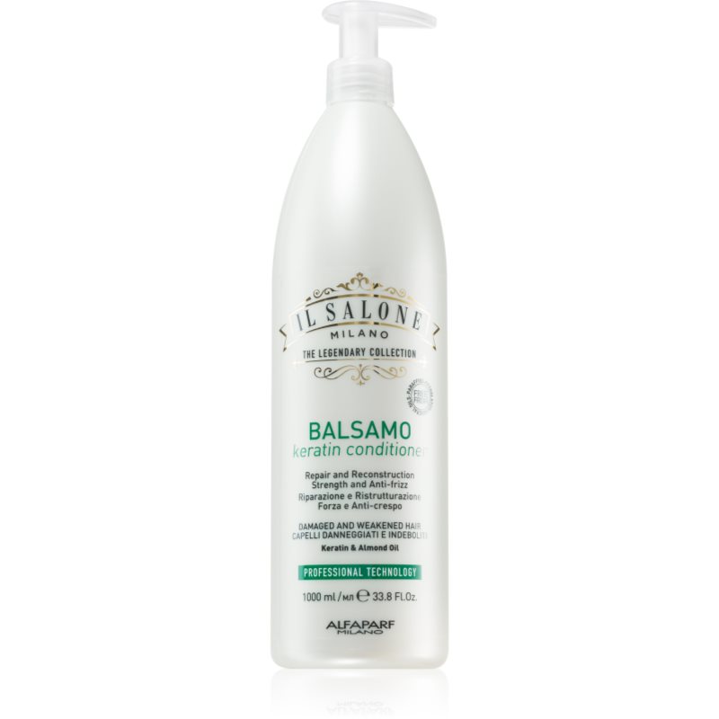 Alfaparf Milano Il Salone Milano Keratin megújító kondicionáló a károsult hajra 1000 ml-Ár