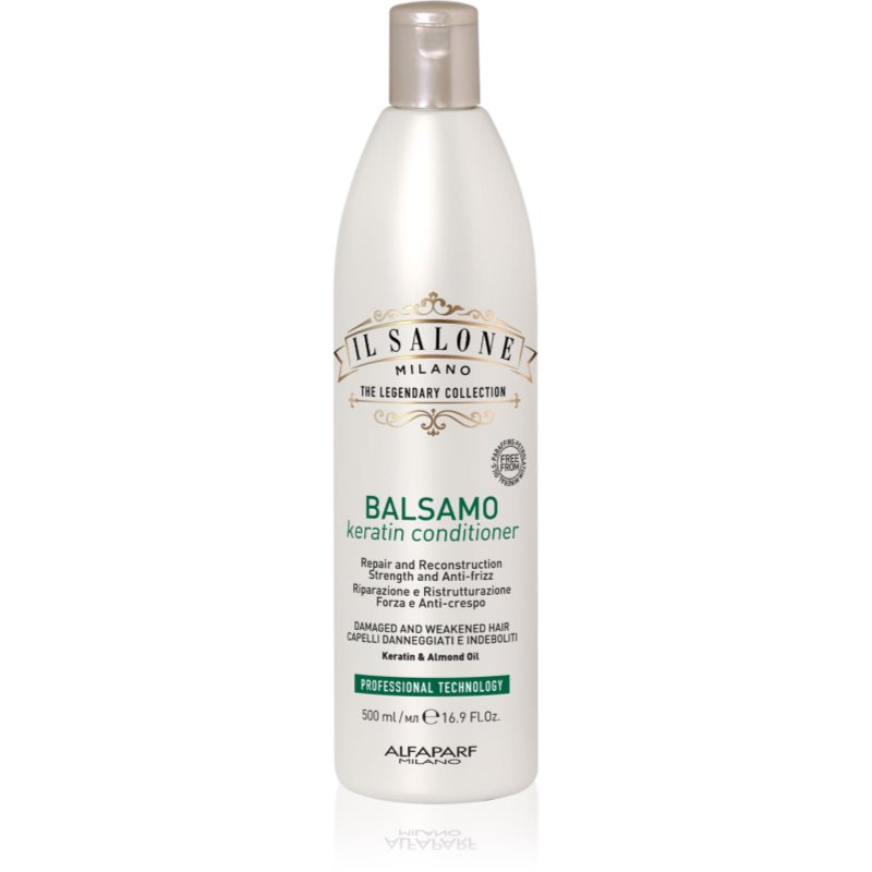 Alfaparf Milano Il Salone Milano Keratin megújító kondicionáló a károsult hajra 500 ml-Ár