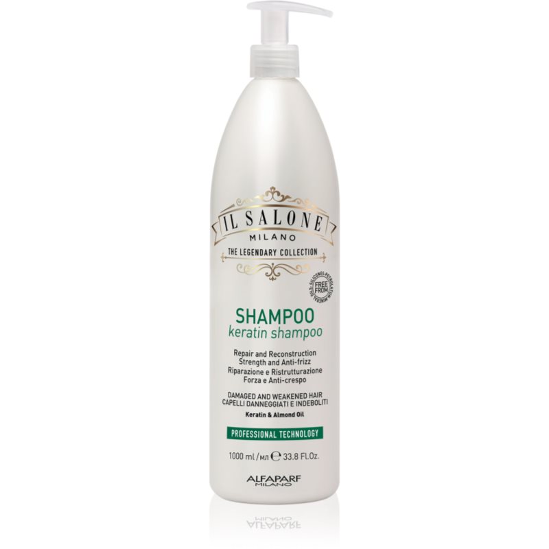 Alfaparf Milano Il Salone Milano Keratin megújító sampon a károsult hajra 1000 ml-Ár