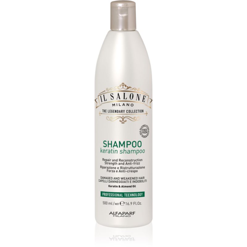 Alfaparf Milano Il Salone Milano Keratin megújító sampon a károsult hajra 500 ml-Ár