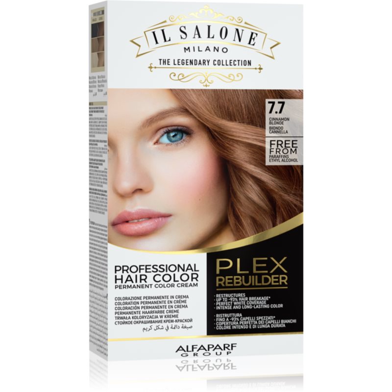 Alfaparf Milano Il Salone Milano Plex Rebuilder tartós hajfesték árnyalat 7.7 - Cinnamon Blonde 1 db-Ár