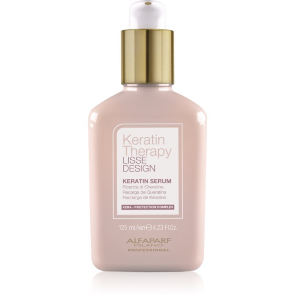 Alfaparf Milano Keratin Therapy Lisse Design hidratáló szérum a fénylő és selymes hajért 125 ml-Ár