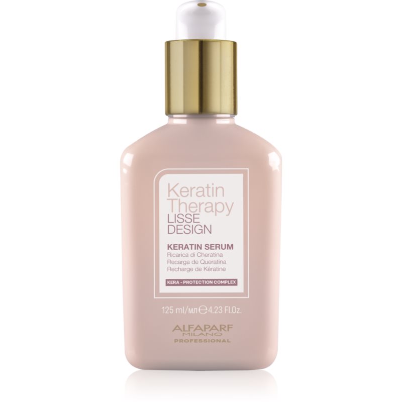 Alfaparf Milano Keratin Therapy Lisse Design hidratáló szérum a fénylő és selymes hajért 125 ml-Ár