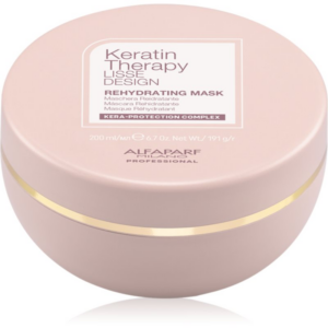 Alfaparf Milano Keratin Therapy Lisse Design rehidratáló maszk a fénylő és selymes hajért 200 ml-Ár