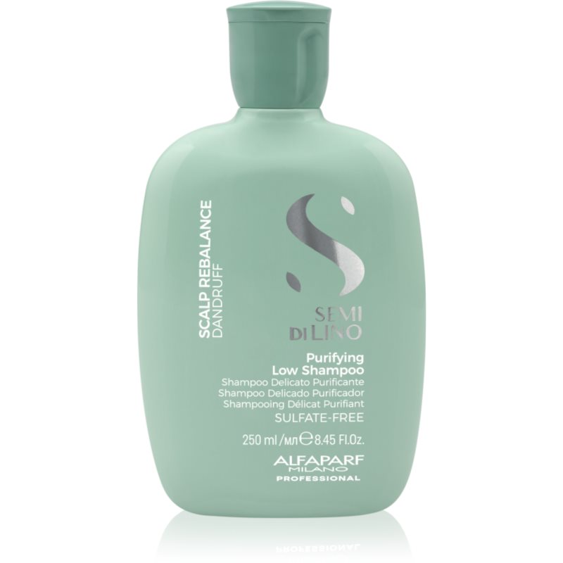 Alfaparf Milano Semi Di Lino Scalp Rebalance finom állagú tisztító sampon korpásodás ellen 250 ml-Eredeti
