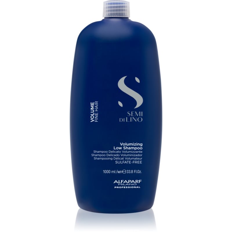 Alfaparf Milano Semi Di Lino Volumizing sampon a dús hajért finom és lesimuló hajra 1000 ml-Eredeti
