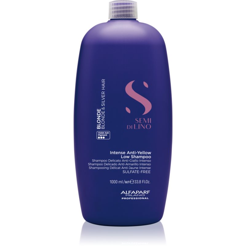 Alfaparf Milano Semi di Lino Blonde tonizáló sampon a szőke és melírozott hajra 1000 ml-Ár