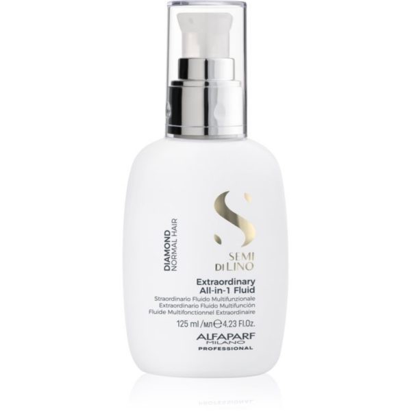 Alfaparf Milano Semi di Lino Diamond Extraordinary All-in-1 Fluid öblítést nem igénylő hajkúra a haj tökéletes kinézetéért 125 ml-Ár