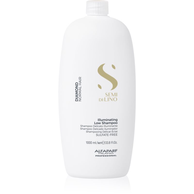 Alfaparf Milano Semi di Lino Diamond Illuminating élénkítő sampon normál hajra 1000 ml-Eredeti