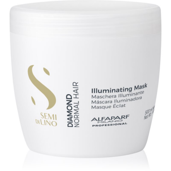 Alfaparf Milano Semi di Lino Diamond Illuminating maszk a magas fényért 500 ml-Eredeti