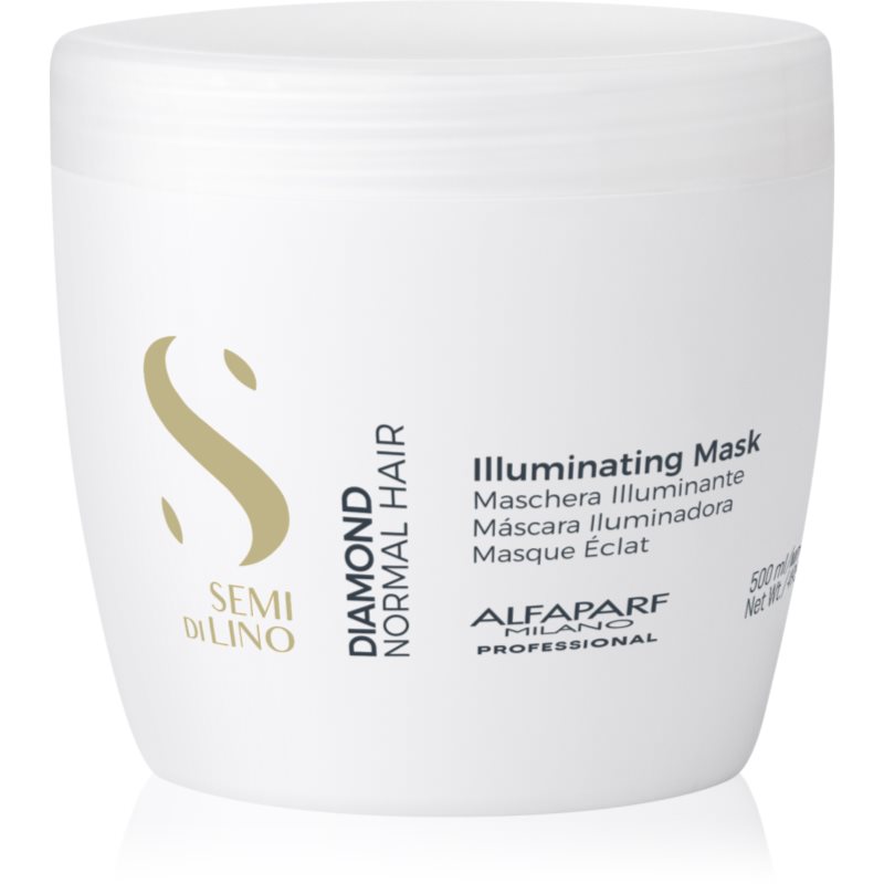 Alfaparf Milano Semi di Lino Diamond Illuminating maszk a magas fényért 500 ml-Eredeti