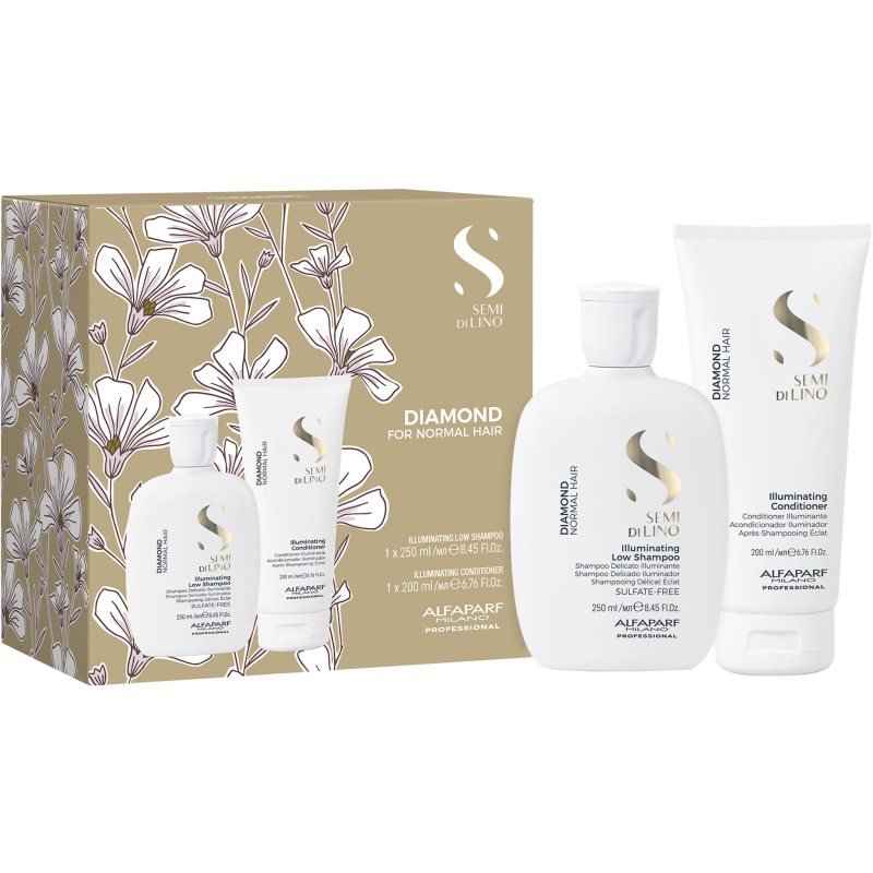 Alfaparf Milano Semi di Lino Diamond Kit szett a fénylő és selymes hajért-ár