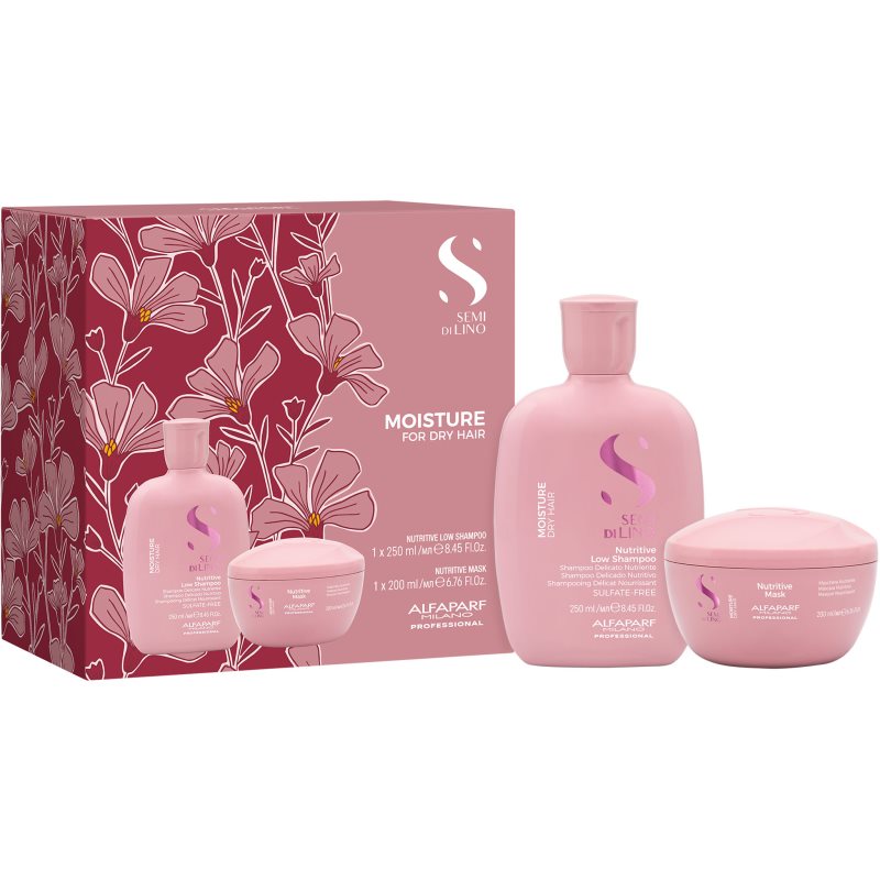 Alfaparf Milano Semi di Lino Moisture Kit szett a nagyon száraz hajra-ár