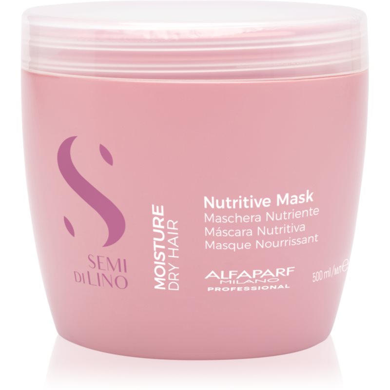 Alfaparf Milano Semi di Lino Moisture hidratáló maszk száraz hajra 500 ml-Eredeti