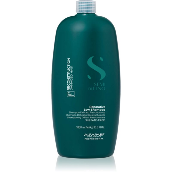Alfaparf Milano Semi di Lino Reconstruction Reparative megújító sampon a károsult hajra 1000 ml-ár