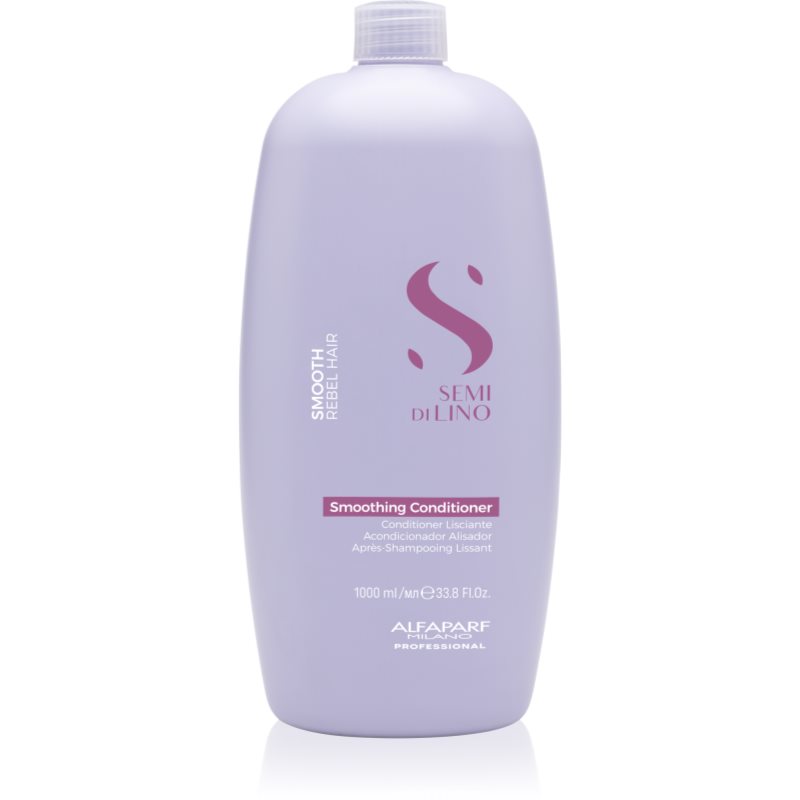 Alfaparf Milano Semi di Lino Smooth kisimító kondicionáló a rakoncátlan és töredezett hajra 1000 ml-Ár