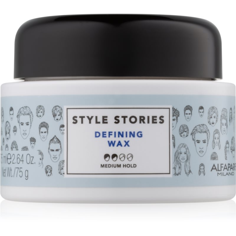 Alfaparf Milano Style Stories The Range Paste hajformázó wax-paszta közepes tartás Defining Wax 75 ml-Eredeti