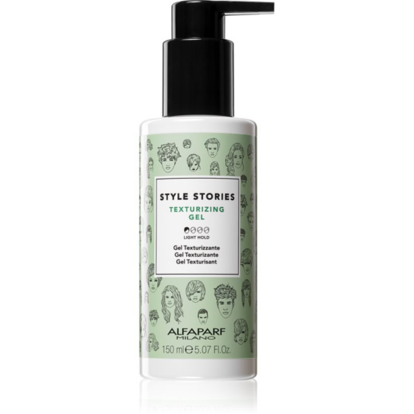 Alfaparf Milano Style Stories The Range Texturizing formázó gél gyengéd tartósságért dúsabb hatásért Texturizing Gel 150 ml-Eredeti
