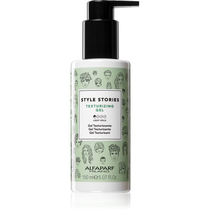 Alfaparf Milano Style Stories The Range Texturizing formázó gél gyengéd tartósságért dúsabb hatásért Texturizing Gel 150 ml-Eredeti