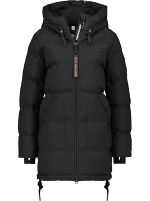Alife and Kickin Téli parka 'CathyAK'  fekete-Ár