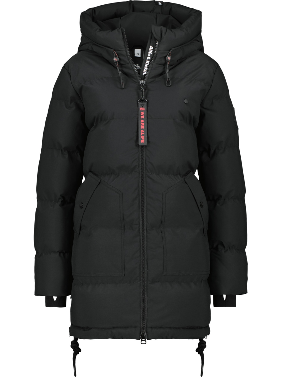 Alife and Kickin Téli parka 'CathyAK'  fekete-Ár