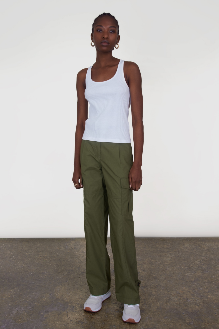 Aligne Cargo nadrágok 'Frazer Utility'  khaki-Hungary
