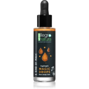 Allegro Natura A Kind of Magic Folyékony Highlighter pipettával Gold 30 ml