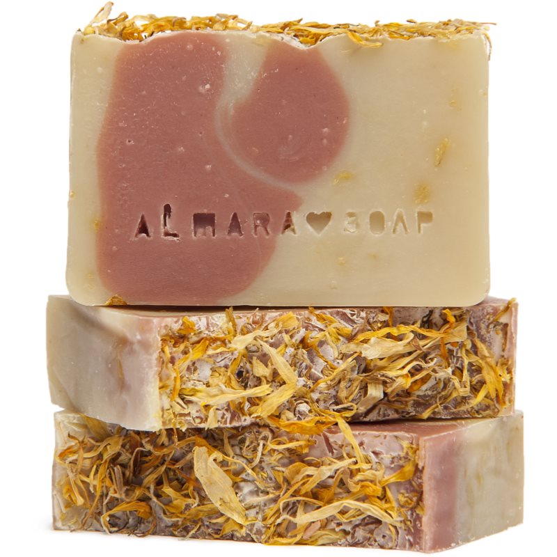 Almara Soap Natural Calendula természetes szappan száraz és érzékeny bőrre 90 g