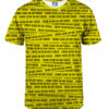 Aloha From Deer Unisex's Crime Scene T-Shirt TSH AFD730