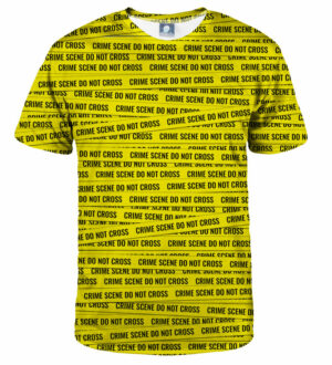 Aloha From Deer Unisex's Crime Scene T-Shirt TSH AFD730
