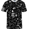 Aloha From Deer Unisex's Doodle T-Shirt TSH AFD113