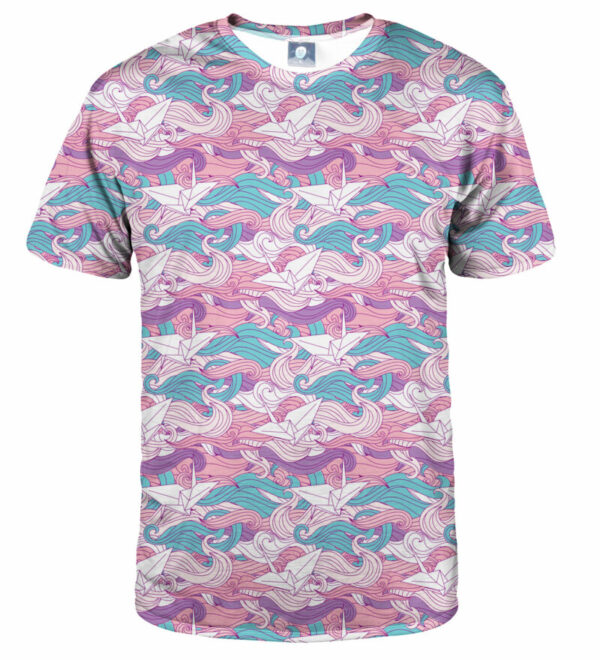 Aloha From Deer Unisex's Origami Waves T-Shirt TSH AFD930